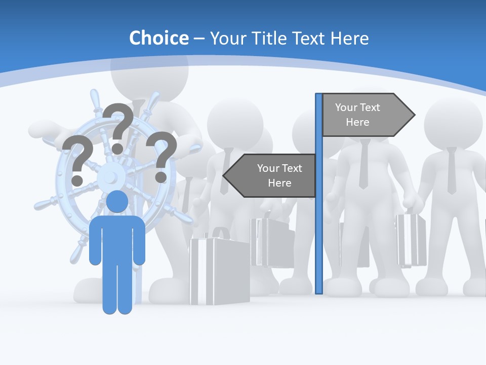 Person Superior Art PowerPoint Template