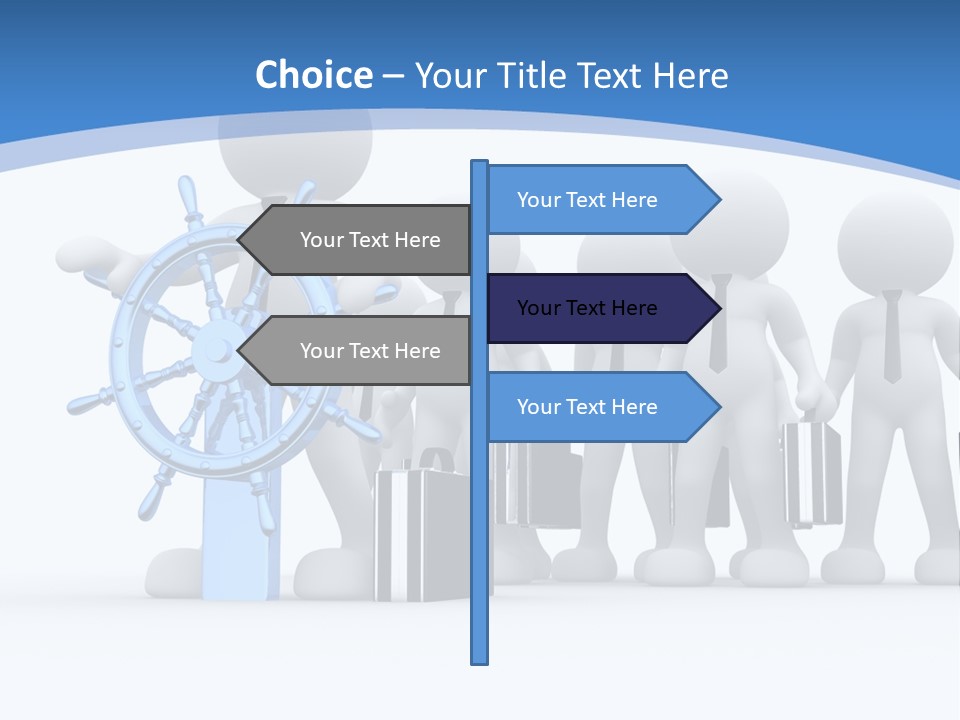 Person Superior Art PowerPoint Template