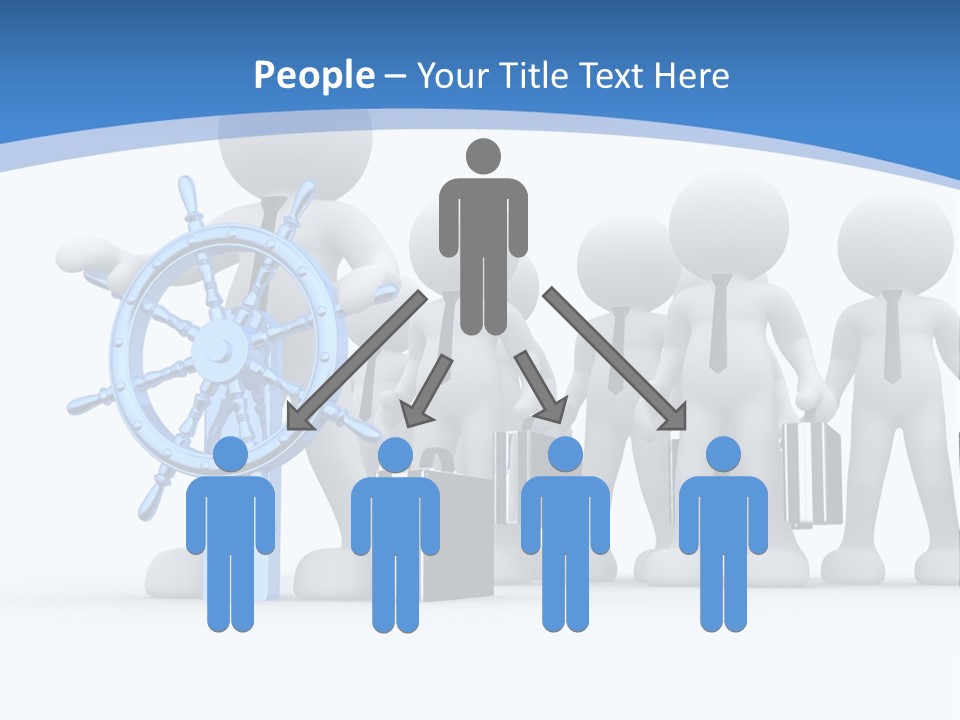 Person Superior Art PowerPoint Template