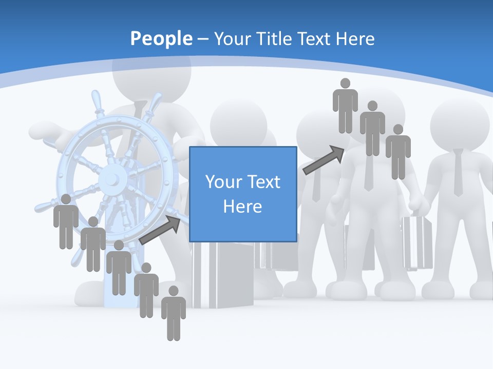 Person Superior Art PowerPoint Template