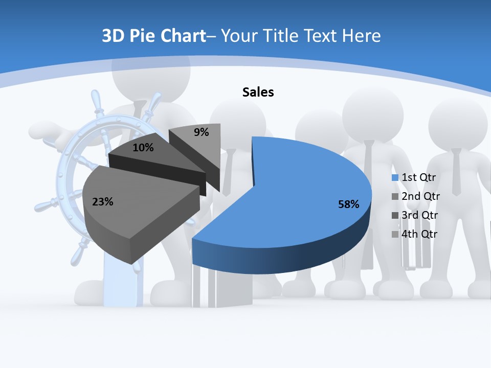 Person Superior Art PowerPoint Template