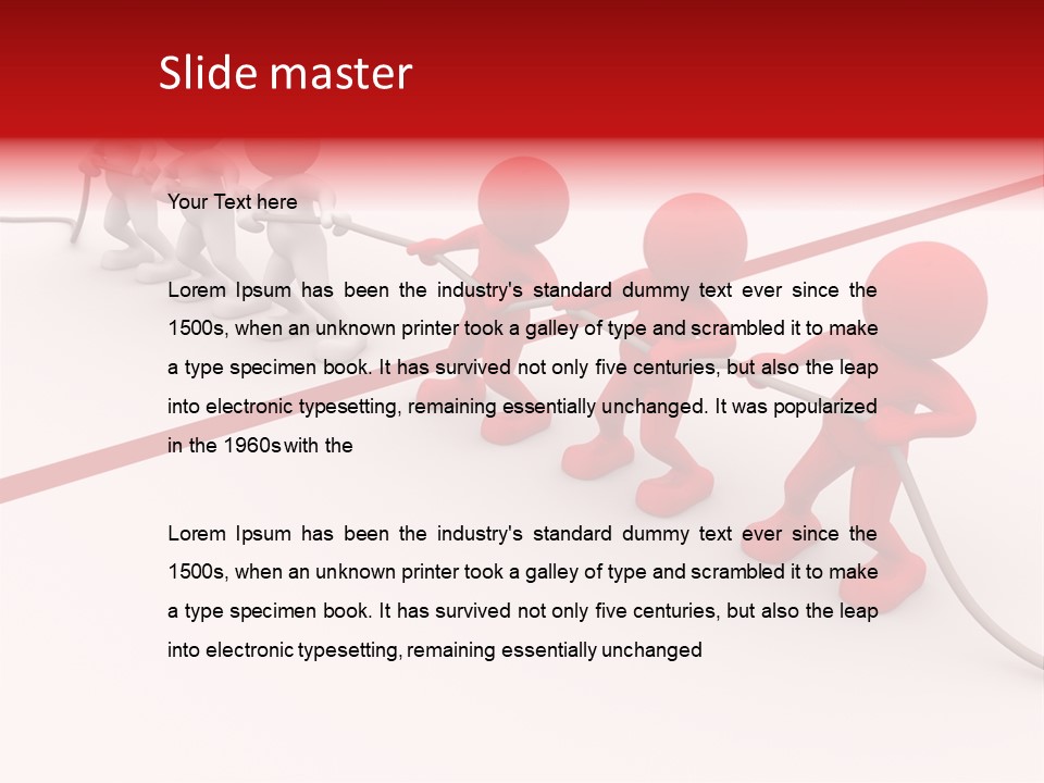 Effort Winner Grey PowerPoint Template