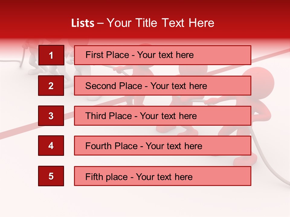 Effort Winner Grey PowerPoint Template