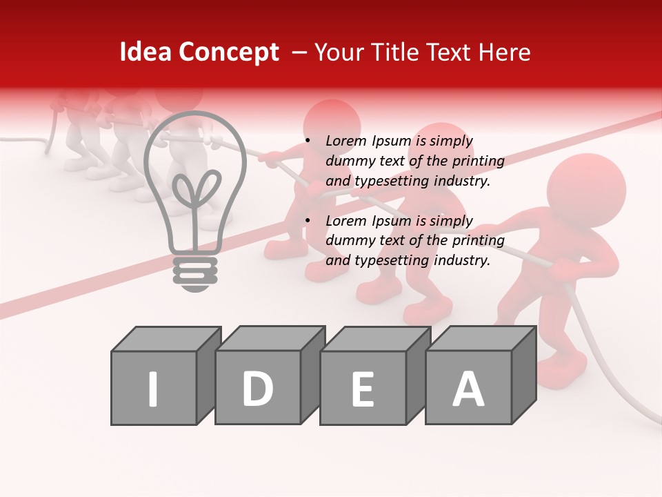 Effort Winner Grey PowerPoint Template