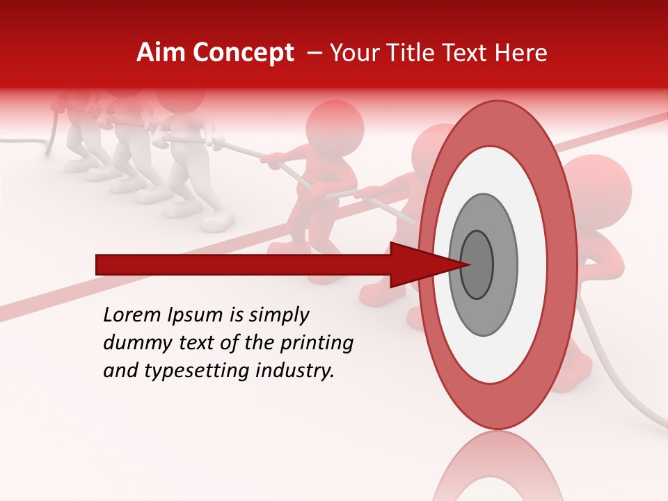 Effort Winner Grey PowerPoint Template