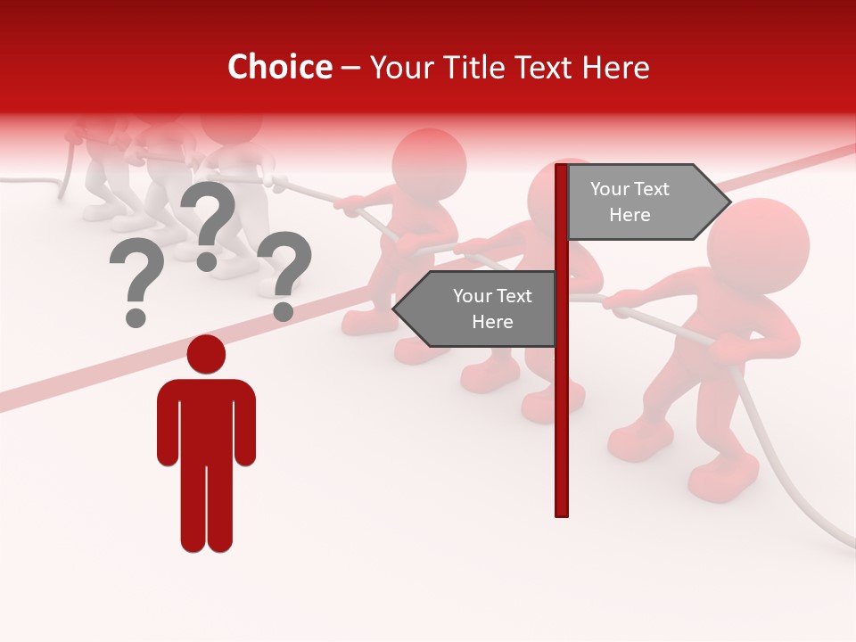 Effort Winner Grey PowerPoint Template