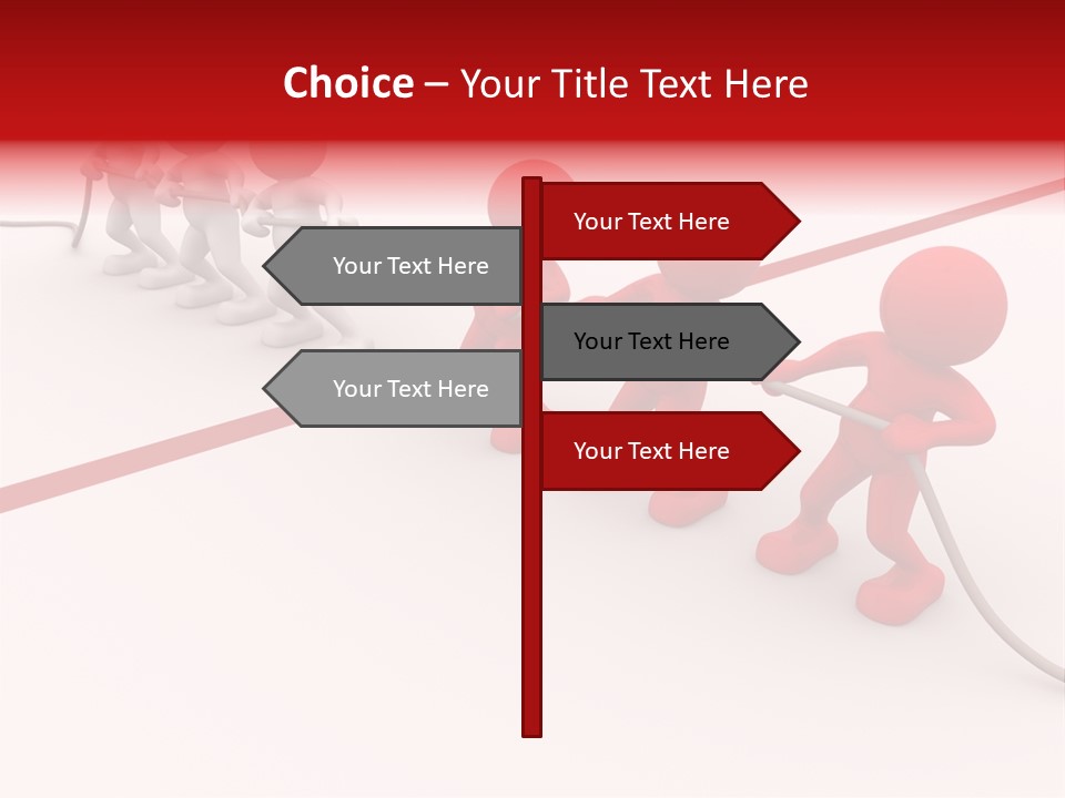 Effort Winner Grey PowerPoint Template