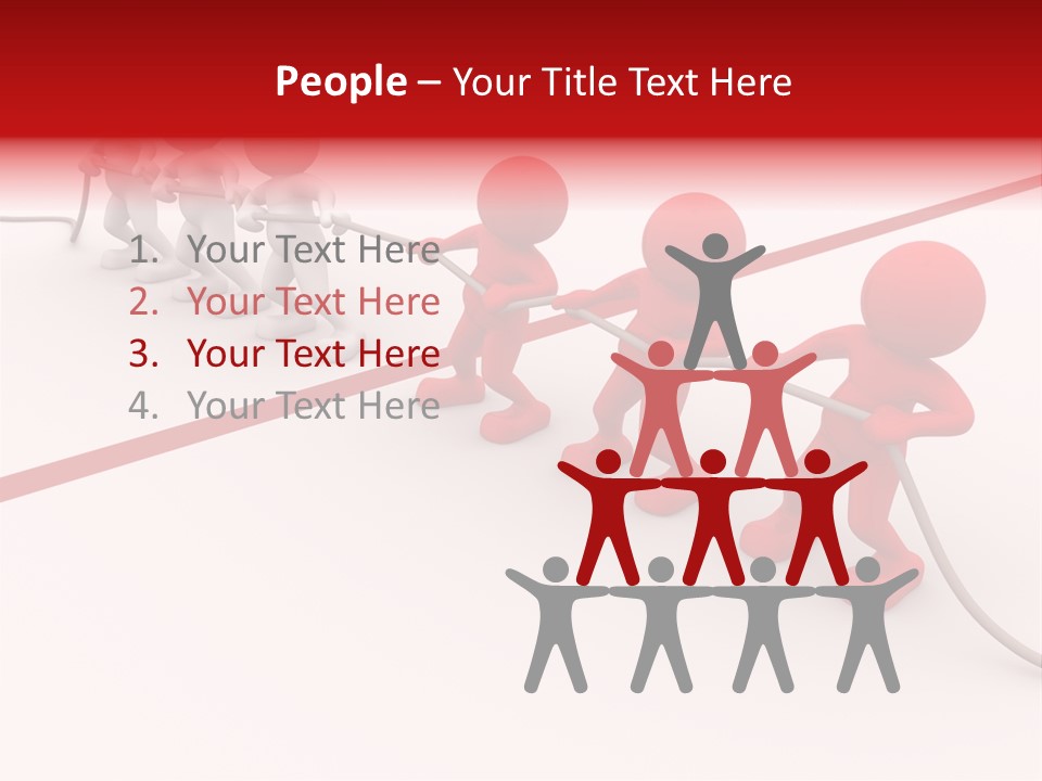 Effort Winner Grey PowerPoint Template