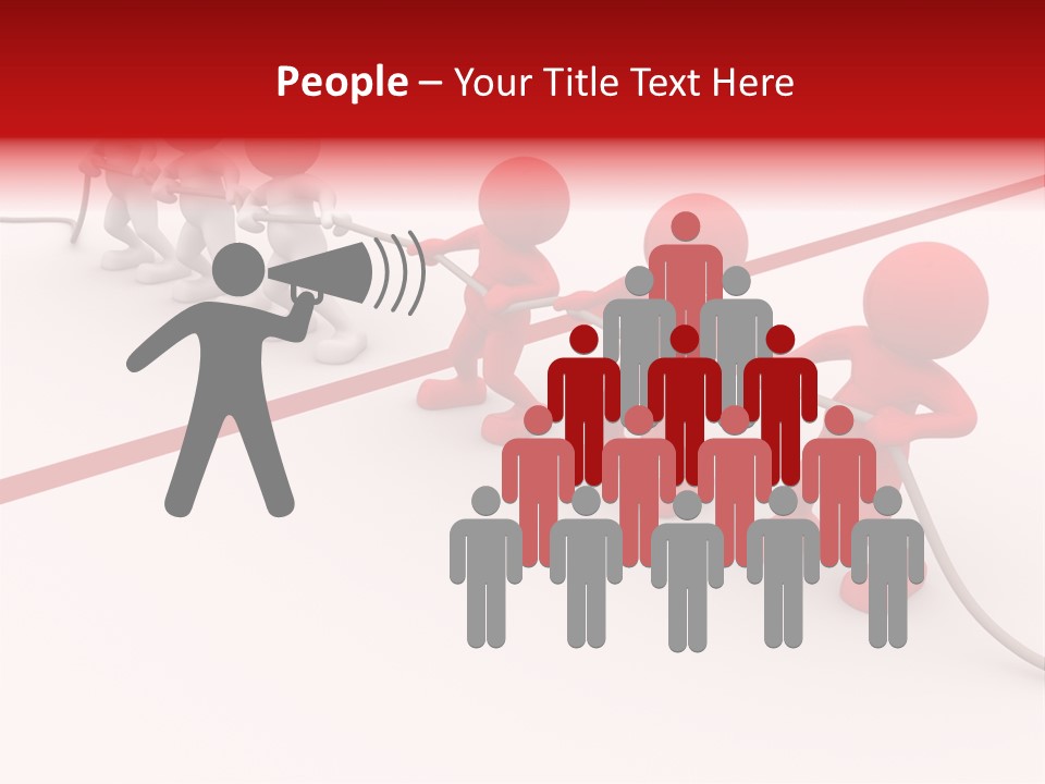 Effort Winner Grey PowerPoint Template