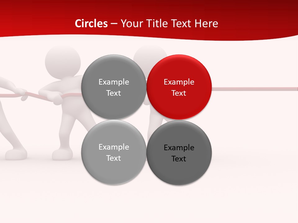 Rope Human Growth PowerPoint Template