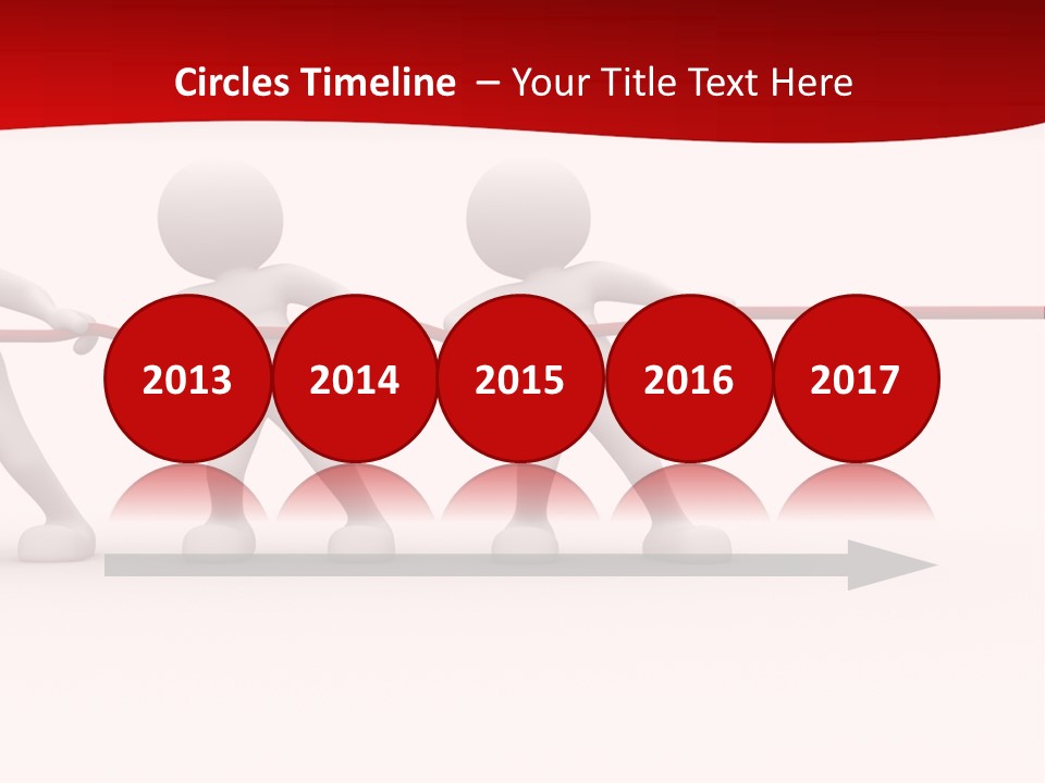 Rope Human Growth PowerPoint Template