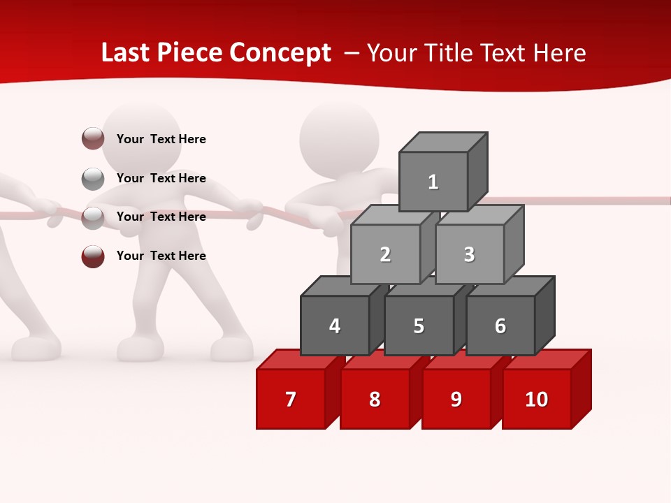 Rope Human Growth PowerPoint Template