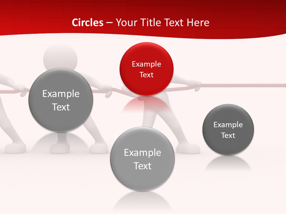 Rope Human Growth PowerPoint Template