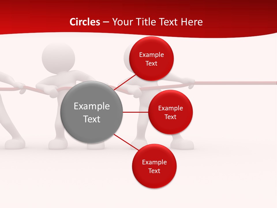 Rope Human Growth PowerPoint Template