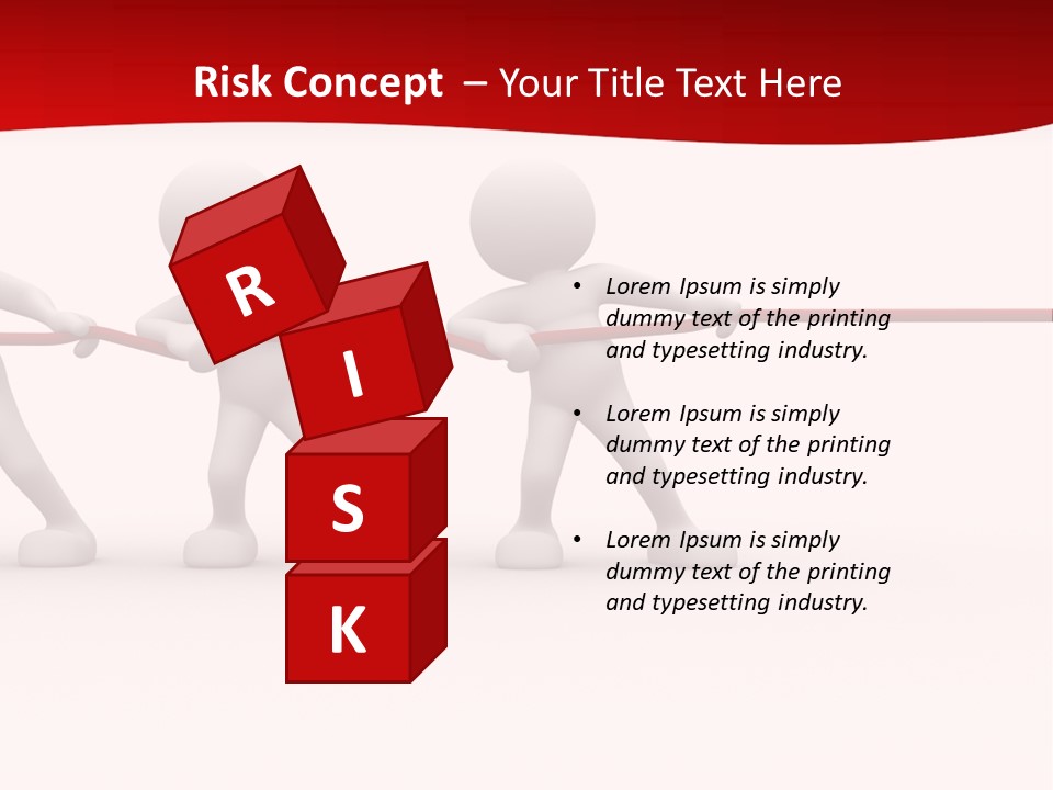 Rope Human Growth PowerPoint Template