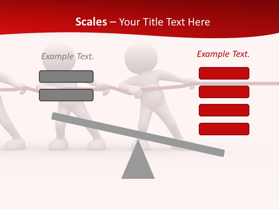 Rope Human Growth PowerPoint Template