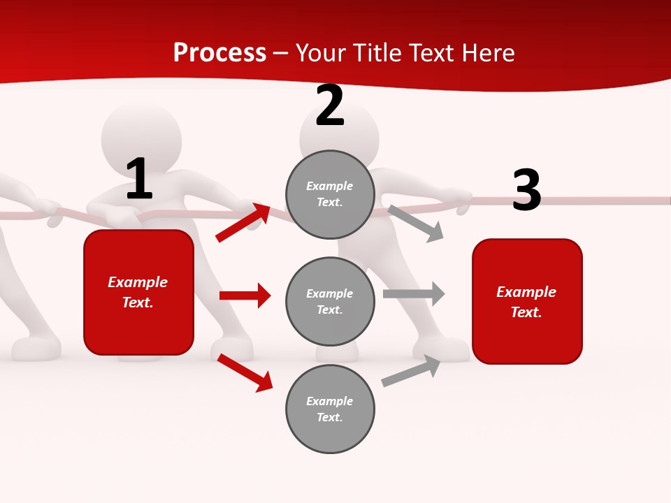 Rope Human Growth PowerPoint Template