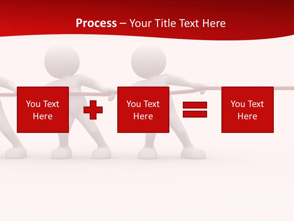 Rope Human Growth PowerPoint Template