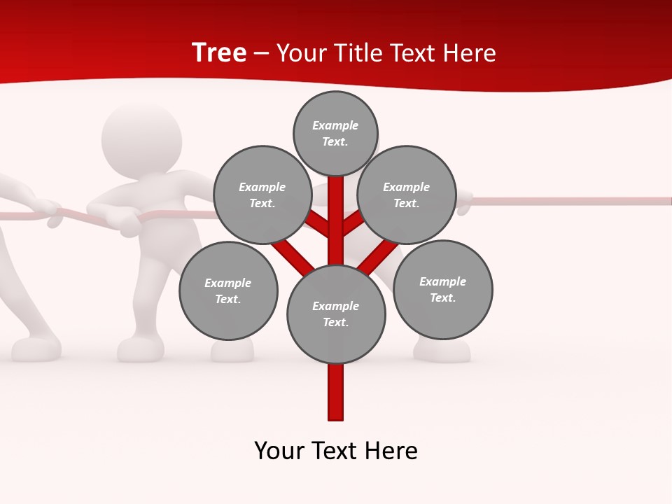Rope Human Growth PowerPoint Template