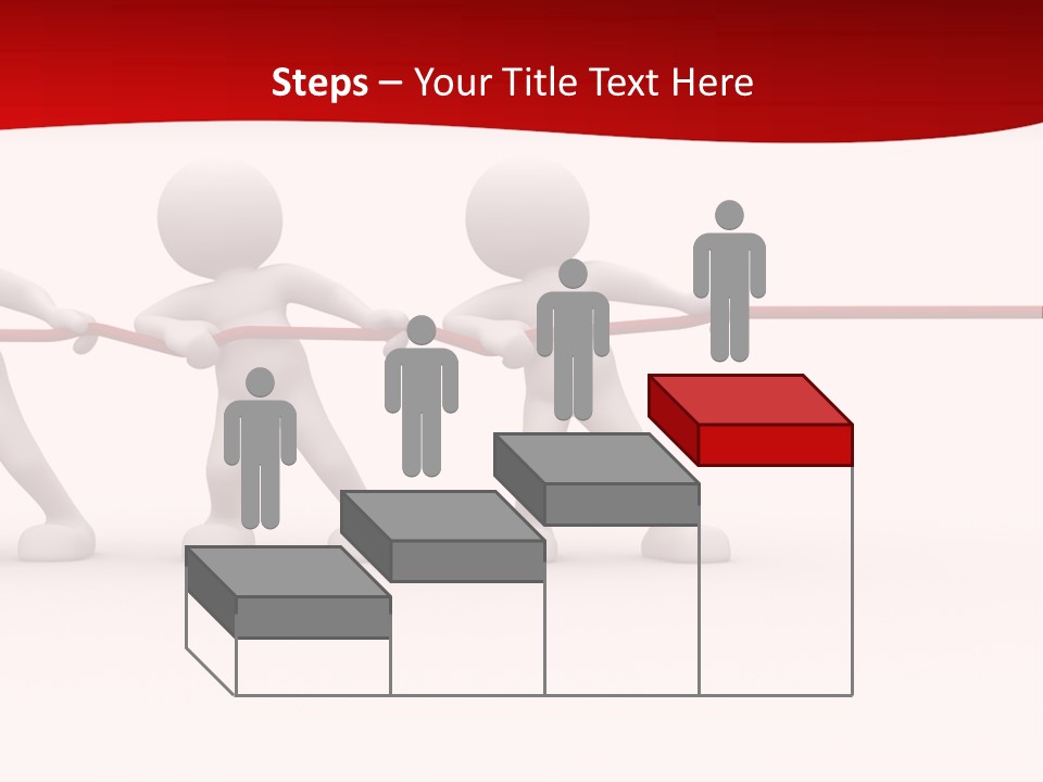 Rope Human Growth PowerPoint Template