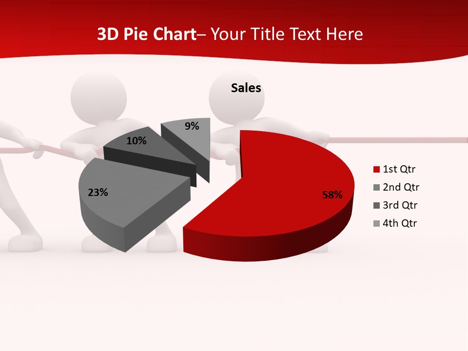 Rope Human Growth PowerPoint Template