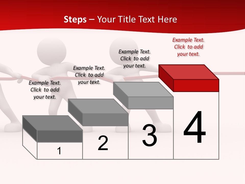 Rope Human Growth PowerPoint Template