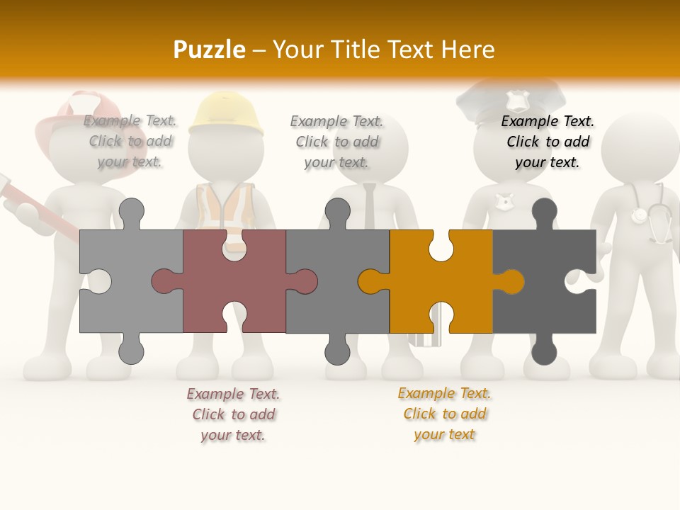 Business Tie Entrepreneur PowerPoint Template