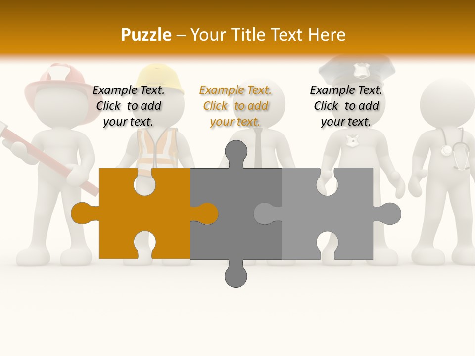 Business Tie Entrepreneur PowerPoint Template