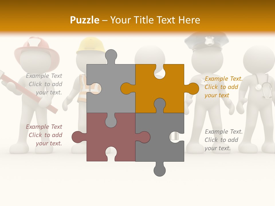 Business Tie Entrepreneur PowerPoint Template