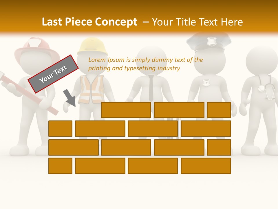 Business Tie Entrepreneur PowerPoint Template