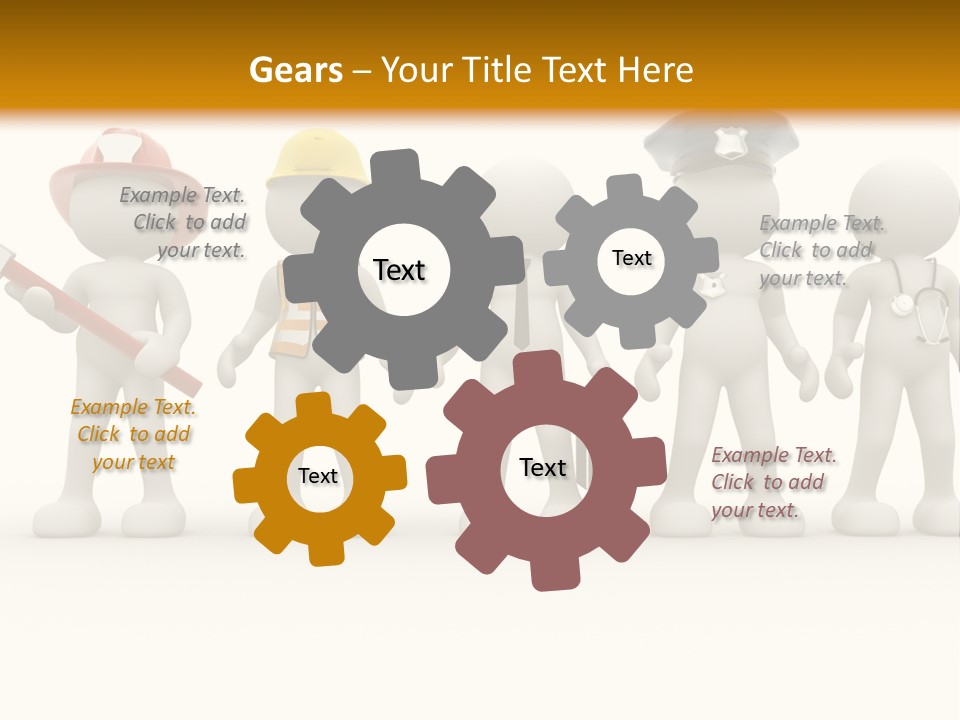 Business Tie Entrepreneur PowerPoint Template