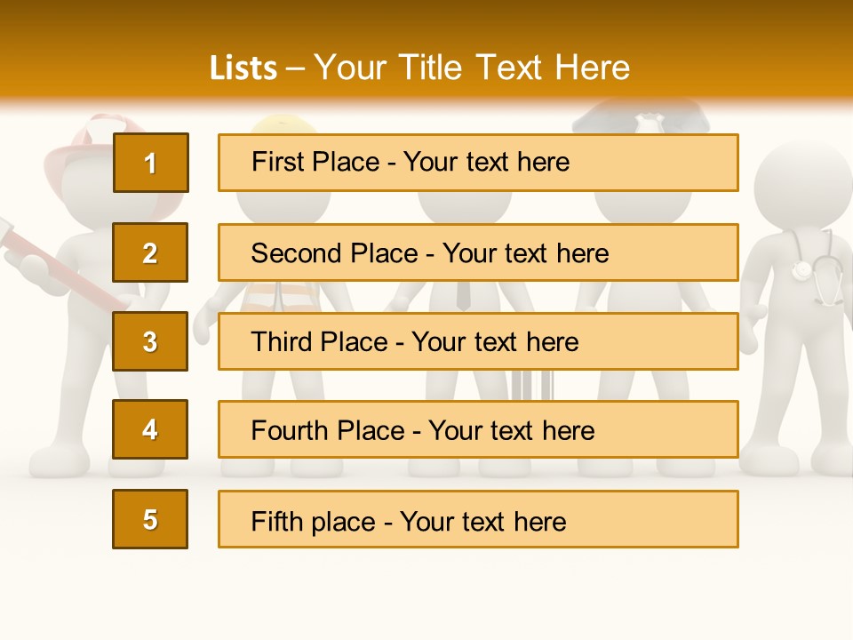 Business Tie Entrepreneur PowerPoint Template