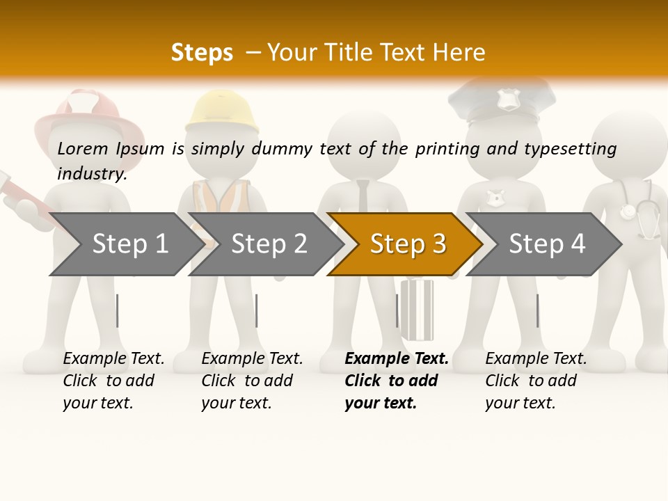 Business Tie Entrepreneur PowerPoint Template
