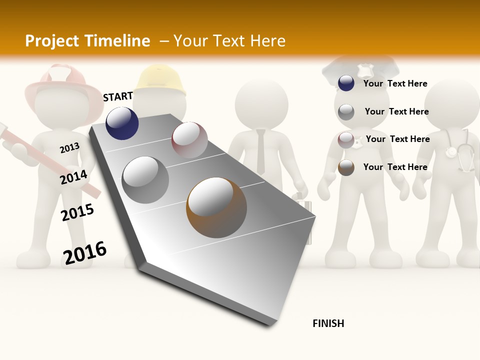 Business Tie Entrepreneur PowerPoint Template