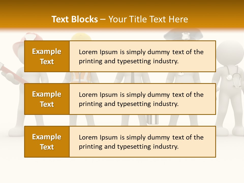 Business Tie Entrepreneur PowerPoint Template