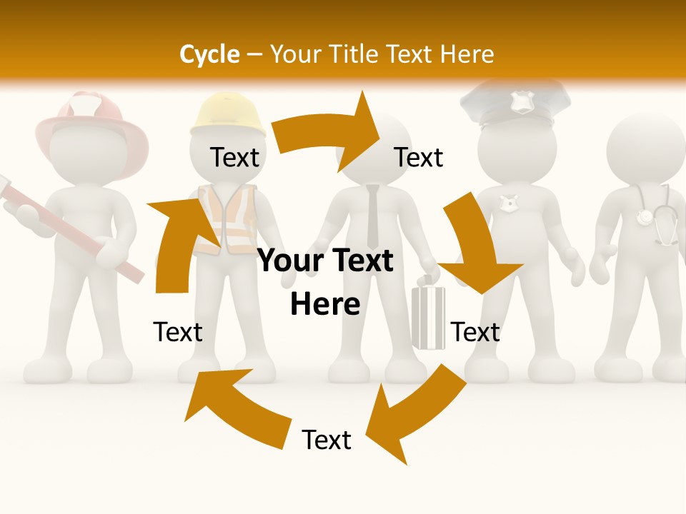 Business Tie Entrepreneur PowerPoint Template