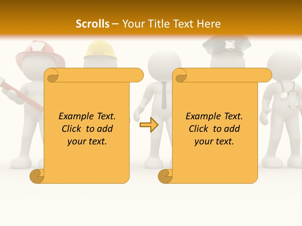 Business Tie Entrepreneur PowerPoint Template