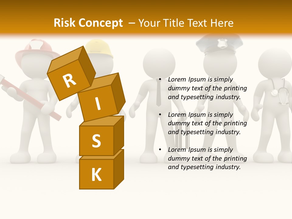 Business Tie Entrepreneur PowerPoint Template