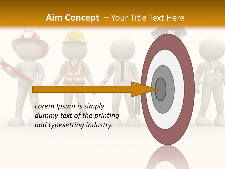 Business Tie Entrepreneur PowerPoint Template