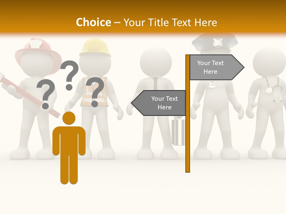 Business Tie Entrepreneur PowerPoint Template