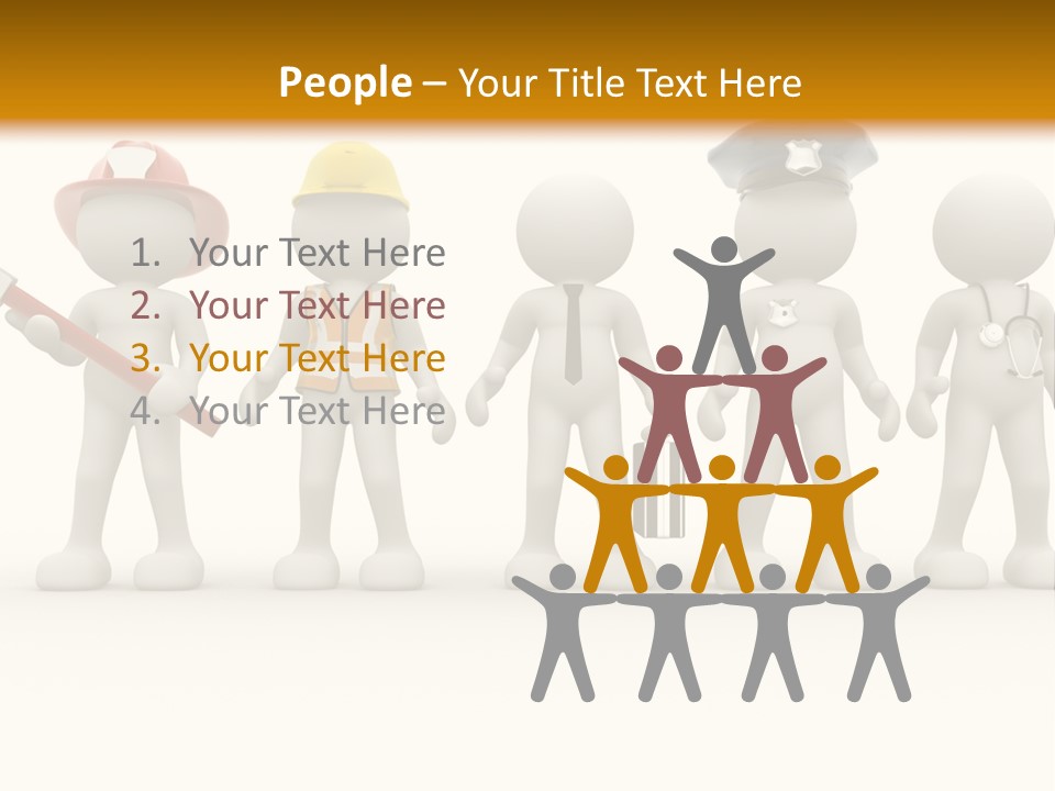 Business Tie Entrepreneur PowerPoint Template