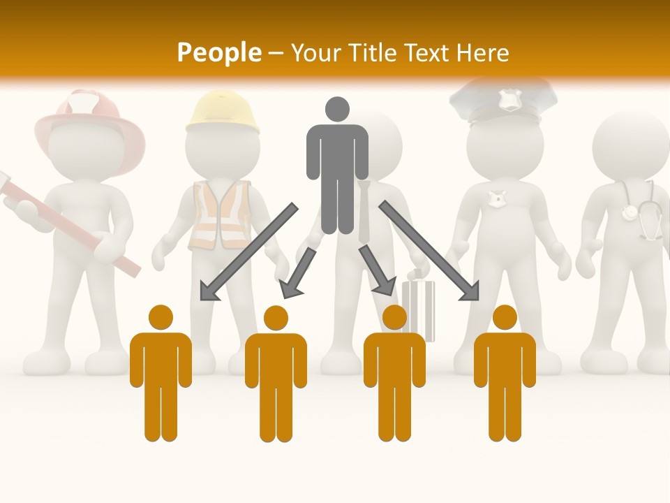 Business Tie Entrepreneur PowerPoint Template