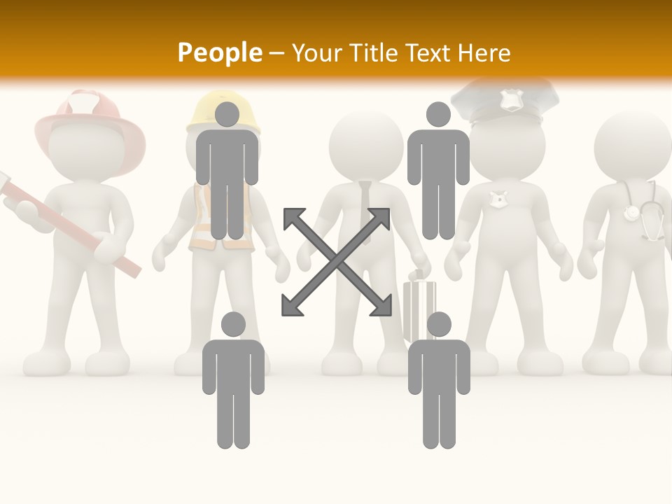 Business Tie Entrepreneur PowerPoint Template