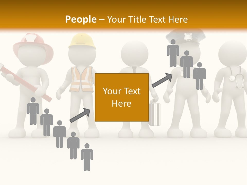 Business Tie Entrepreneur PowerPoint Template