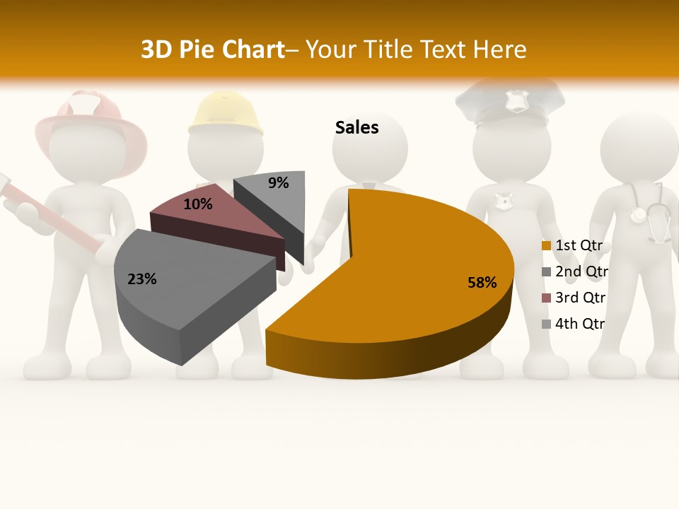 Business Tie Entrepreneur PowerPoint Template