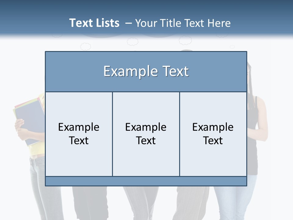 Cartoon Copy Studying PowerPoint Template