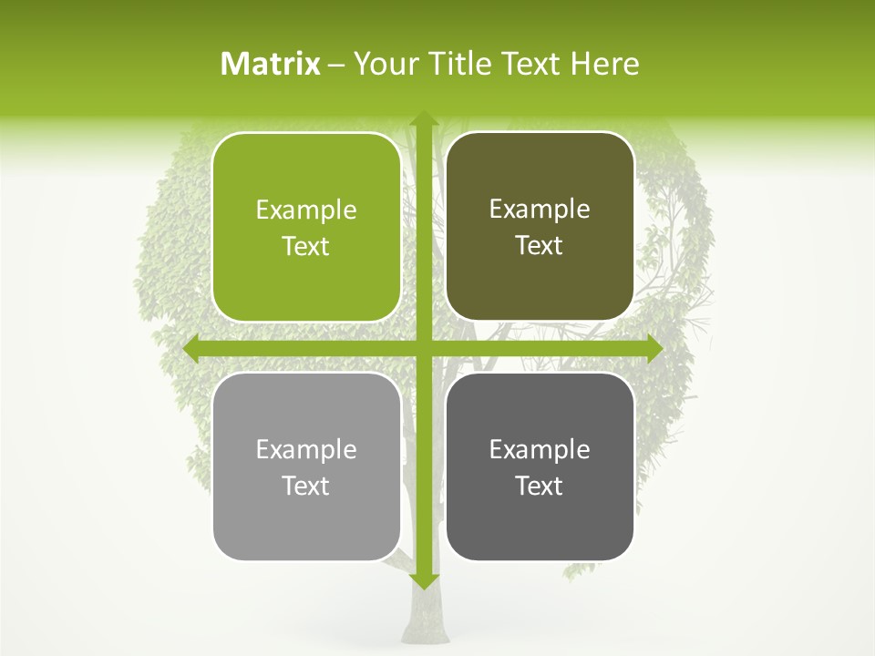 Warming Concept Plant PowerPoint Template