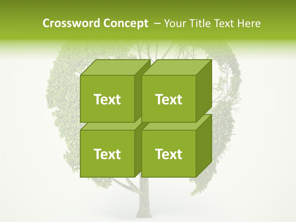 Warming Concept Plant PowerPoint Template