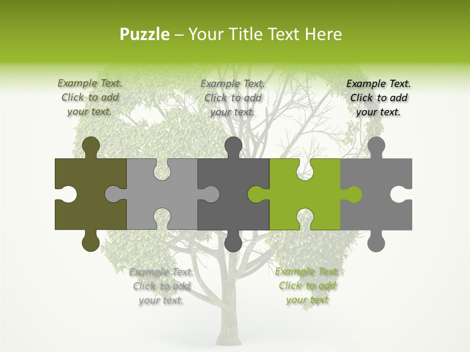 Warming Concept Plant PowerPoint Template