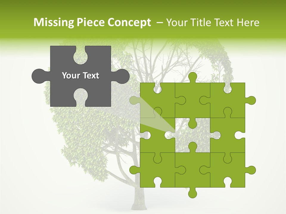 Warming Concept Plant PowerPoint Template